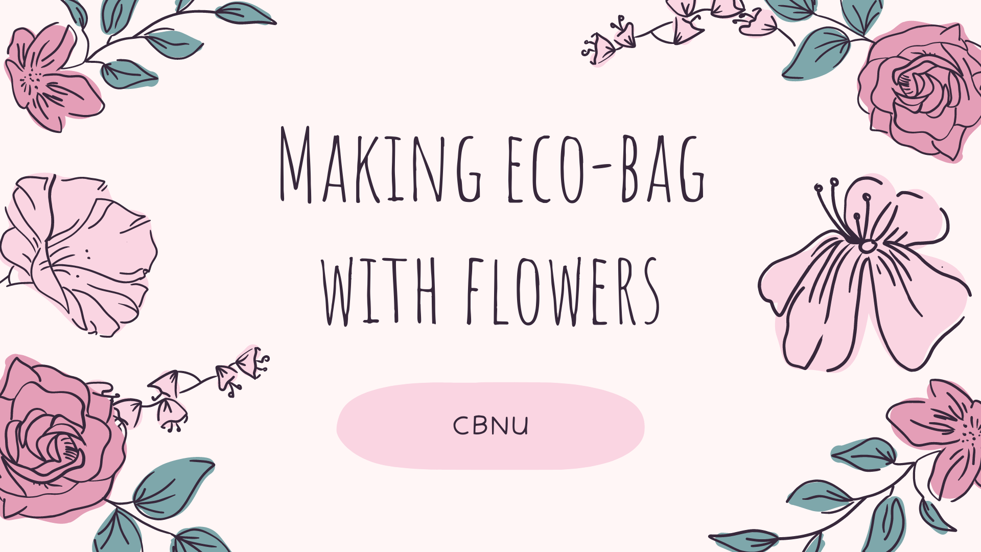 [2022 Fall] Creating Eco-bag_Video